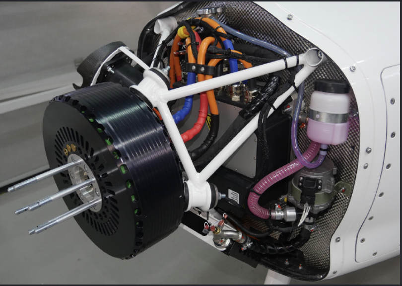 Pipistrel Velis Electro's engine & coolant system